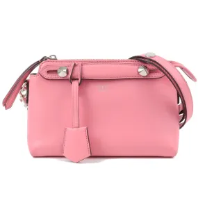 FENDI By The Way Mini 2Way Leather Shoulder Bag Pink 8BL135