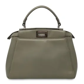 Fendi Grey Mini Peekaboo Bag