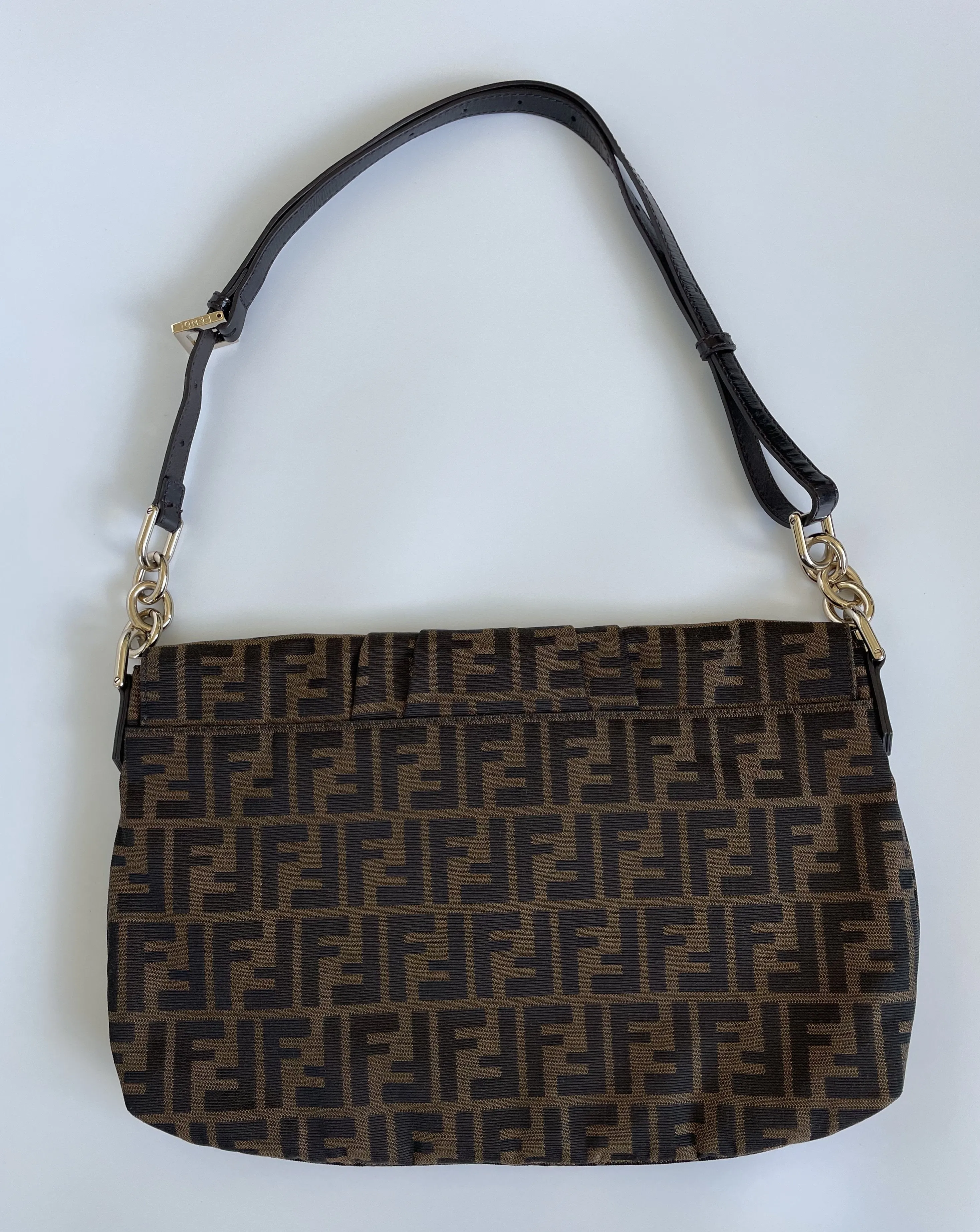 FENDI | ZUCCA MIA BAG | BROWN