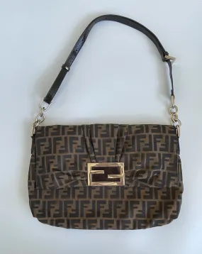 FENDI | ZUCCA MIA BAG | BROWN
