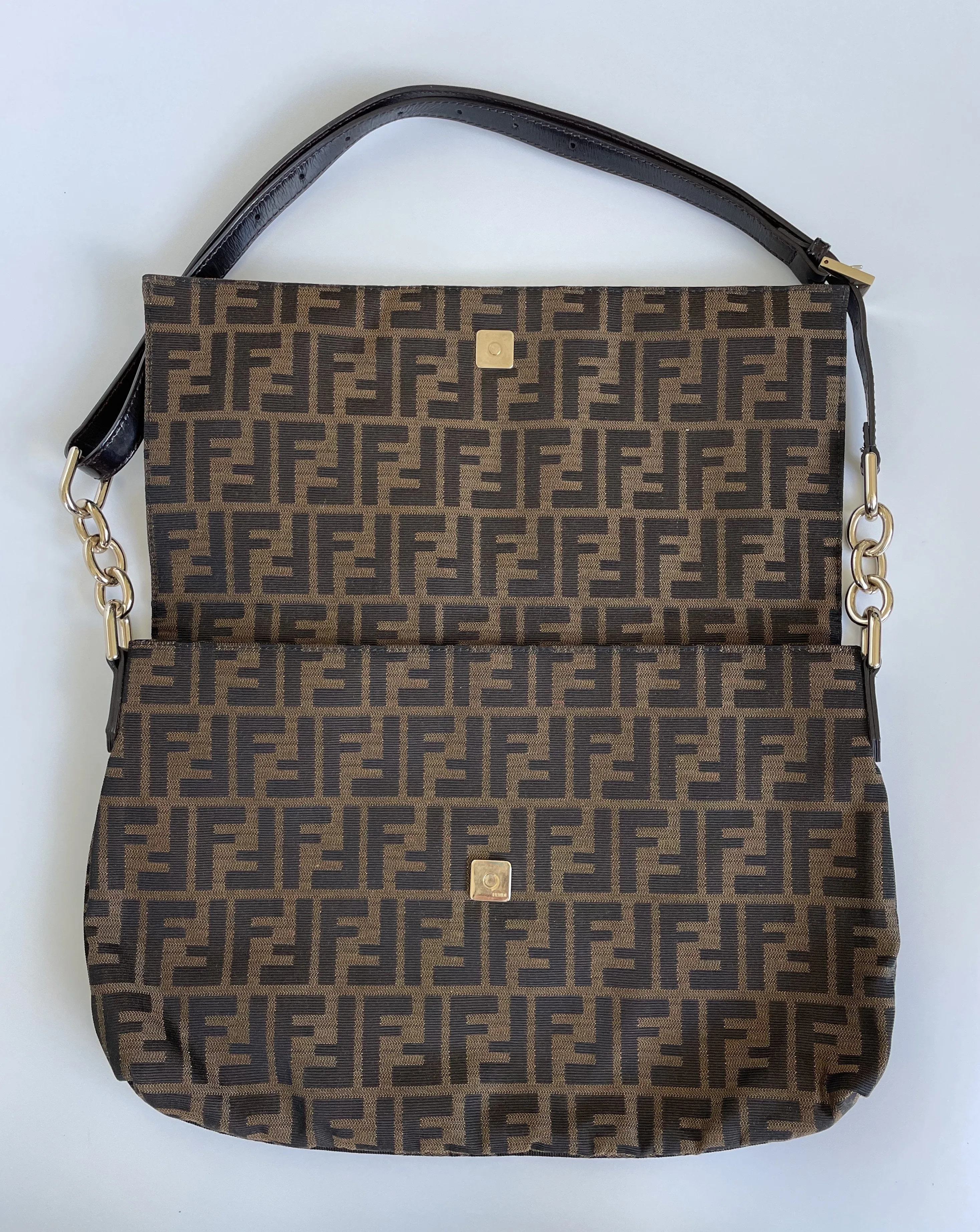 FENDI | ZUCCA MIA BAG | BROWN