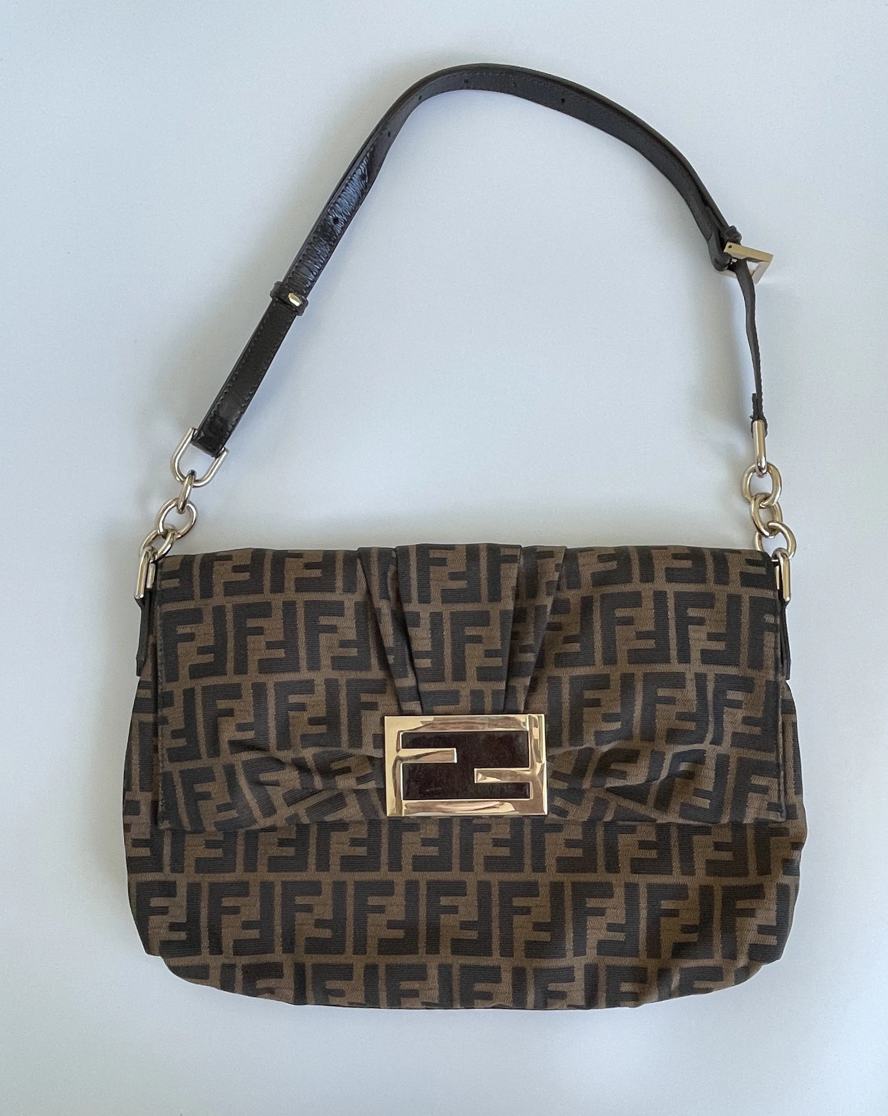 FENDI | ZUCCA MIA BAG | BROWN