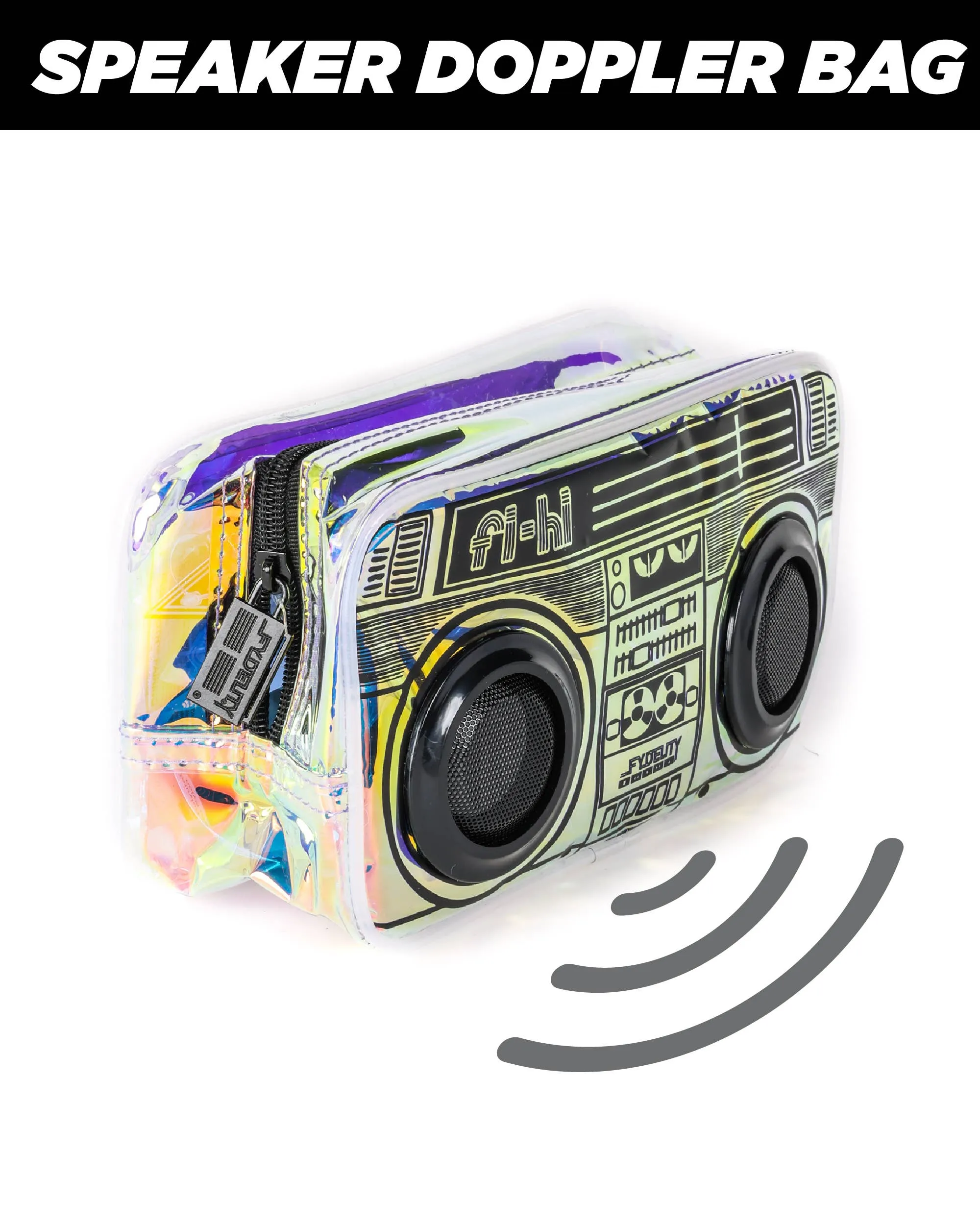 FI-HI Doppler Bag w/ Bluetooth Speakers
