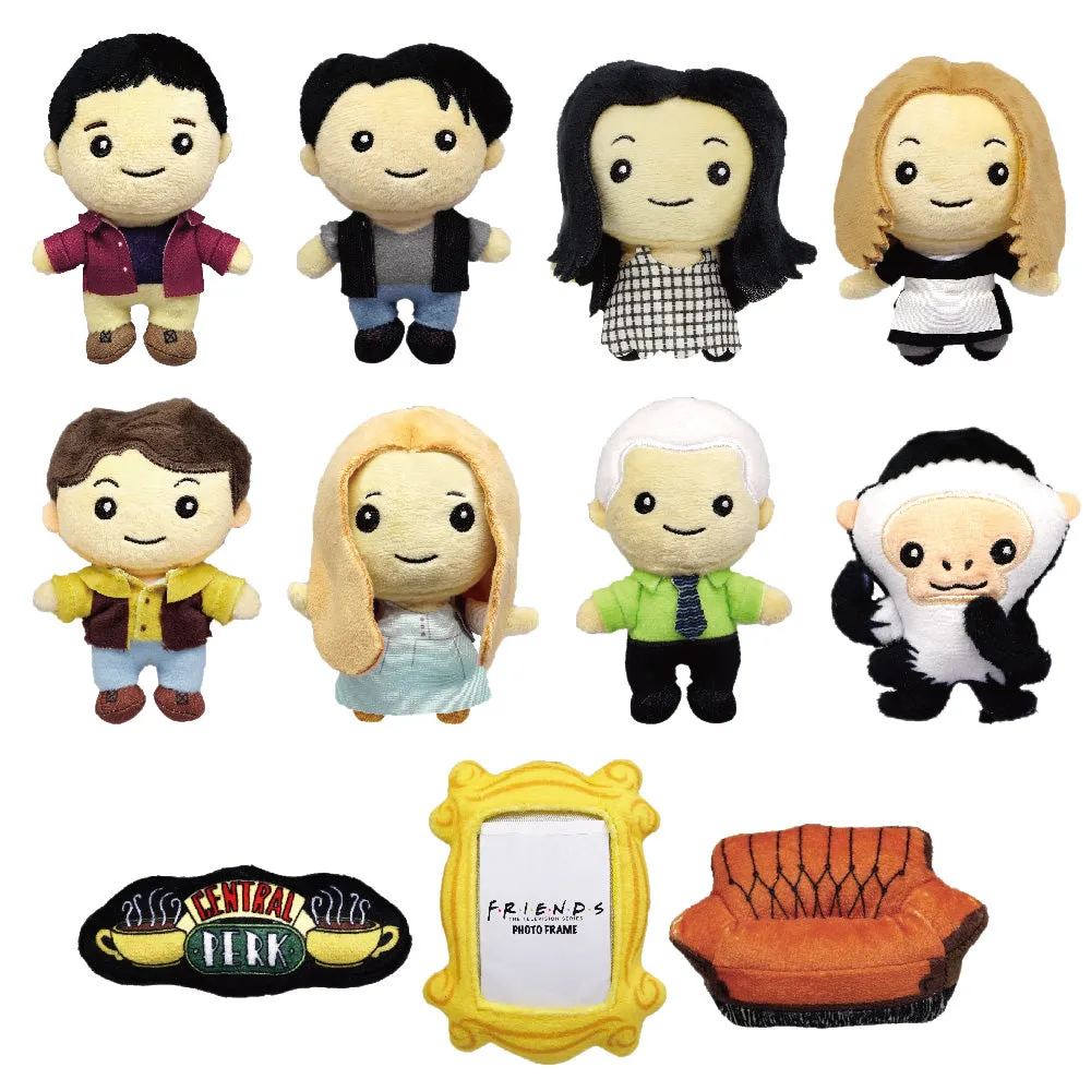 FRIENDS Plush Bag Clip