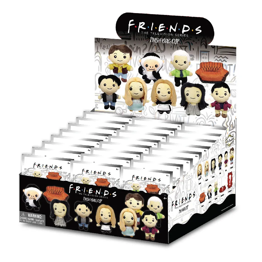 FRIENDS Plush Bag Clip