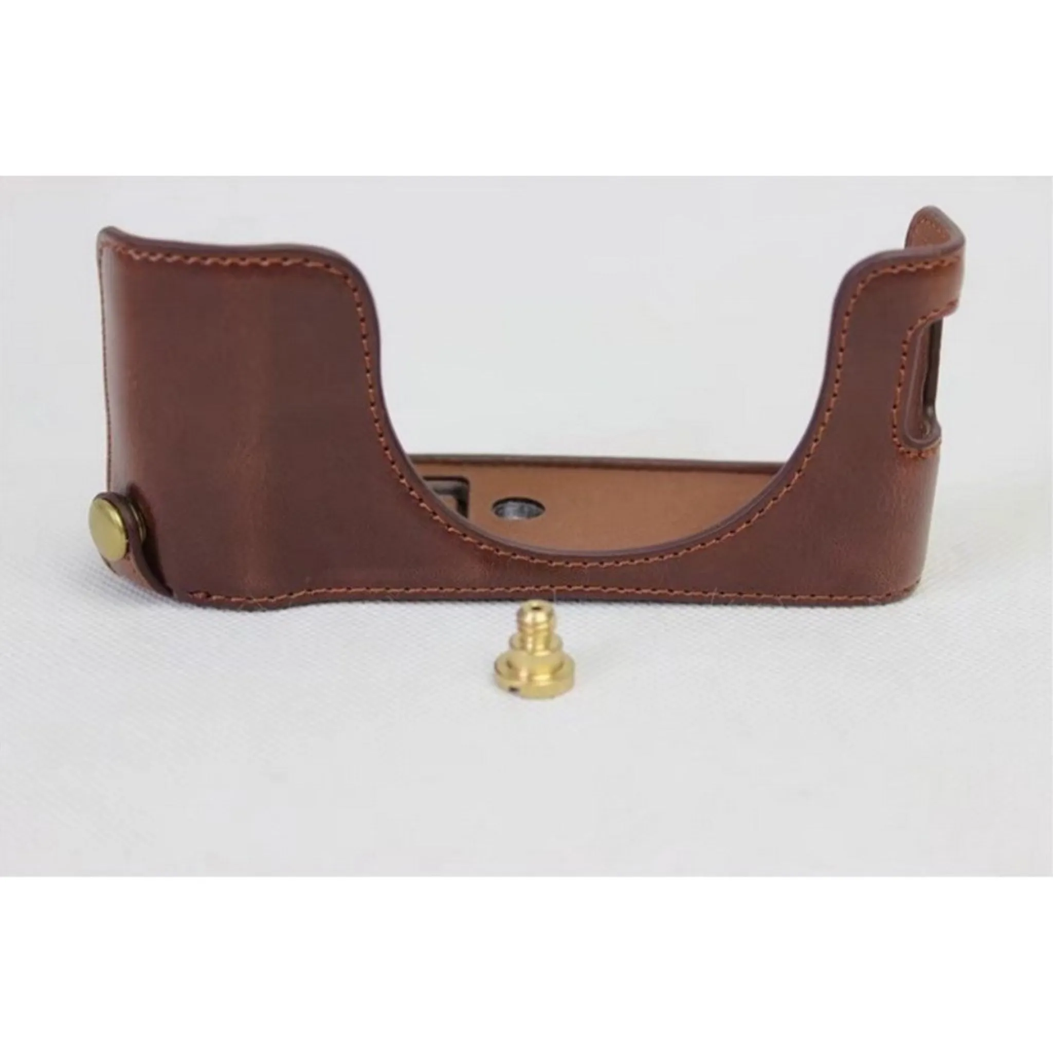 Fuji X100 / X100F / X100S leather protective case - Coffee