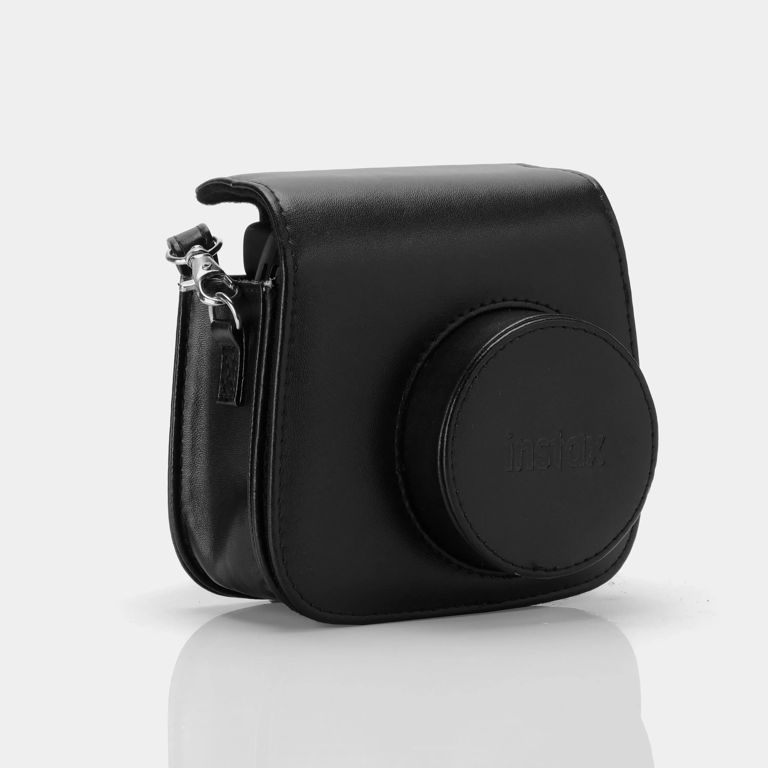 Fujifilm Instax Mini 8 Black Instant Film Camera With Black Bag - Refurbished