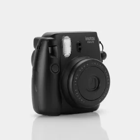 Fujifilm Instax Mini 8 Black Instant Film Camera With Black Bag - Refurbished