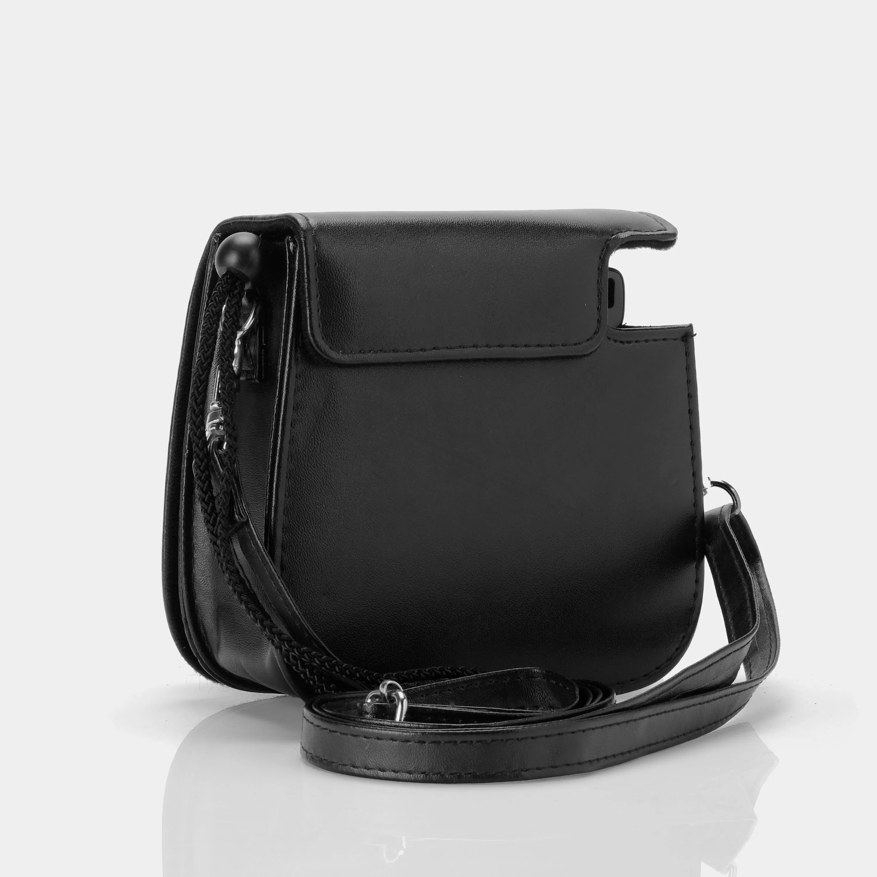 Fujifilm Instax Mini 8 Black Instant Film Camera With Black Bag - Refurbished
