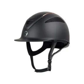 Gatehouse Conquest MKII - Riding Hat - Black/Rose Gold Limited Edition