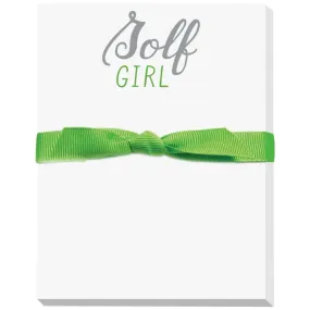 Golf Girl Notepad