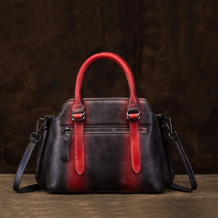 Handmade Women's Genuine Leather Handbags Designer Cross Shoulder Bag Sale For Women