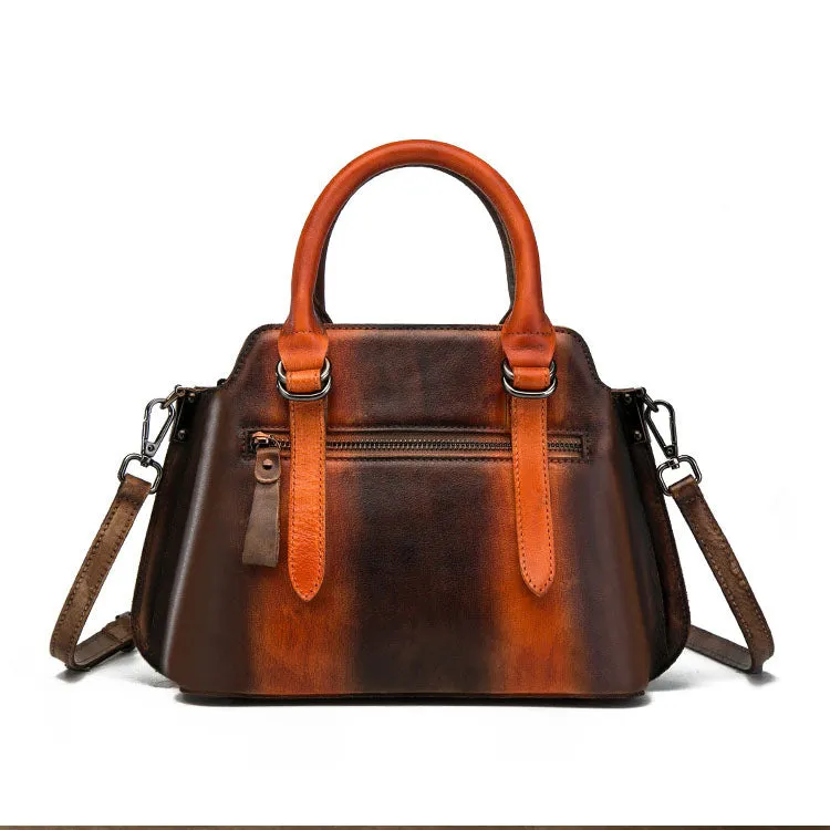 Handmade Women's Genuine Leather Handbags Designer Cross Shoulder Bag Sale For Women