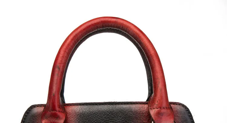 Handmade Women's Genuine Leather Handbags Designer Cross Shoulder Bag Sale For Women