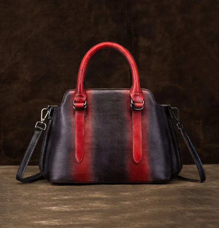 Handmade Women's Genuine Leather Handbags Designer Cross Shoulder Bag Sale For Women