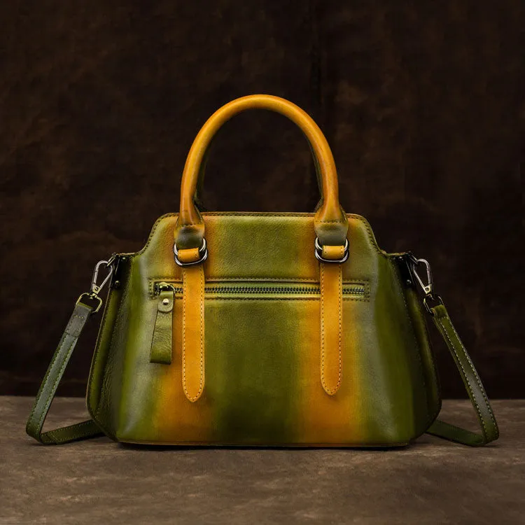 Handmade Women's Genuine Leather Handbags Designer Cross Shoulder Bag Sale For Women