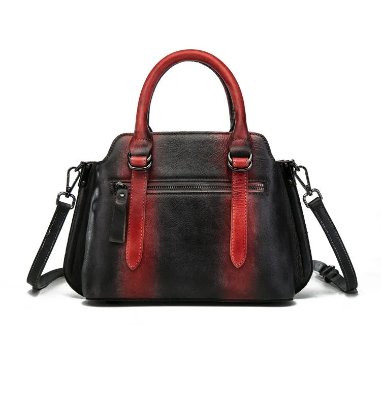 Handmade Women's Genuine Leather Handbags Designer Cross Shoulder Bag Sale For Women