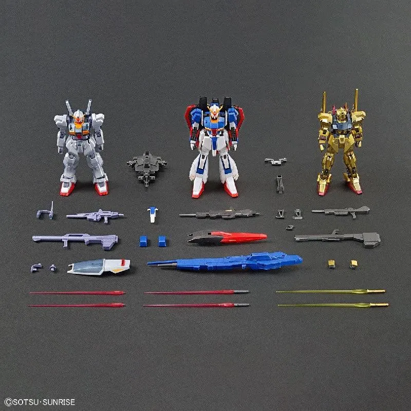 HG 1/144 The Gundam Base Limited Zeta Gundam/Hyakushiki/Gundam Mk-II AEUG set [Gryphrios War Special Color]