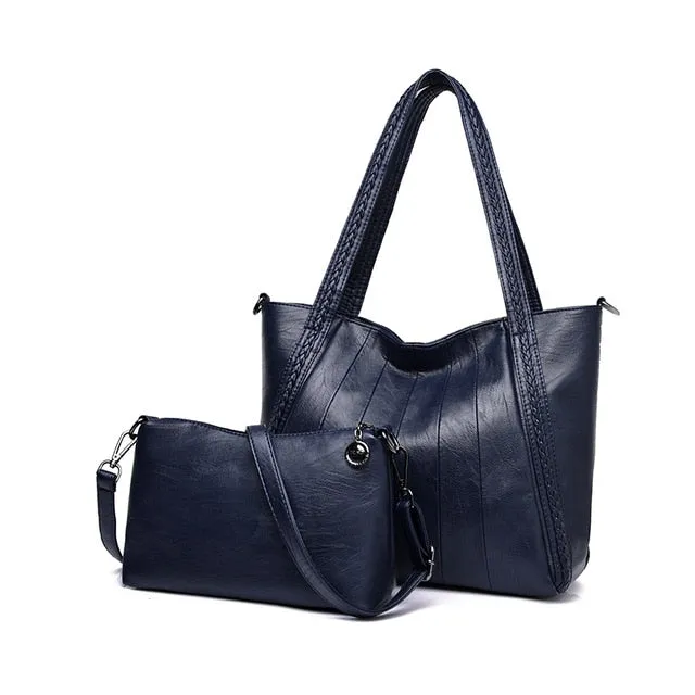 High Quality Vegan Leather Shoulder Bag