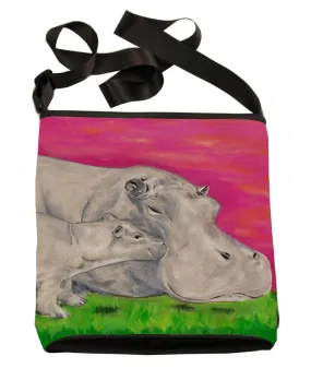 Hippo Kitten Cross Body Bag -Communal Clan