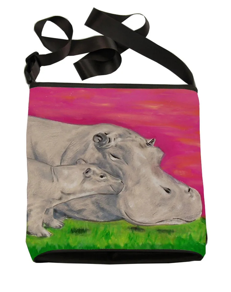 Hippo Kitten Cross Body Bag -Communal Clan