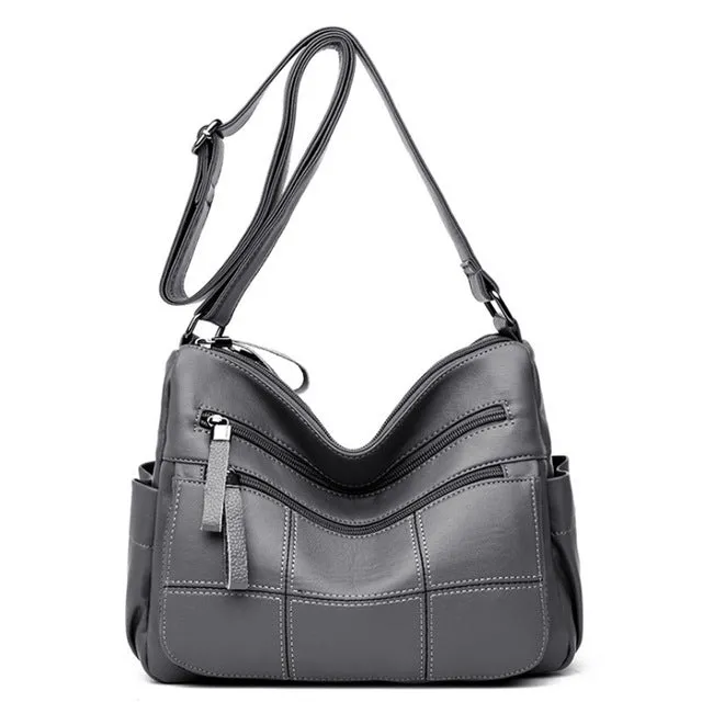 Hot Soft Leather Bolsa Luxury Ladies Hand Bags