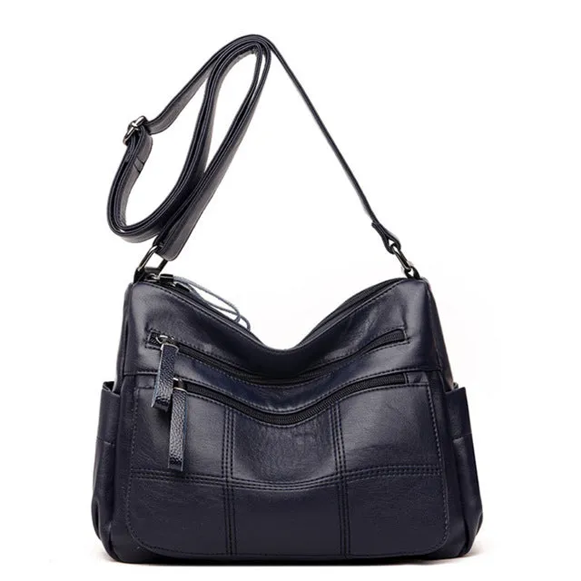 Hot Soft Leather Bolsa Luxury Ladies Hand Bags