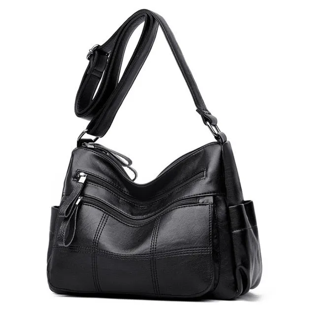 Hot Soft Leather Bolsa Luxury Ladies Hand Bags