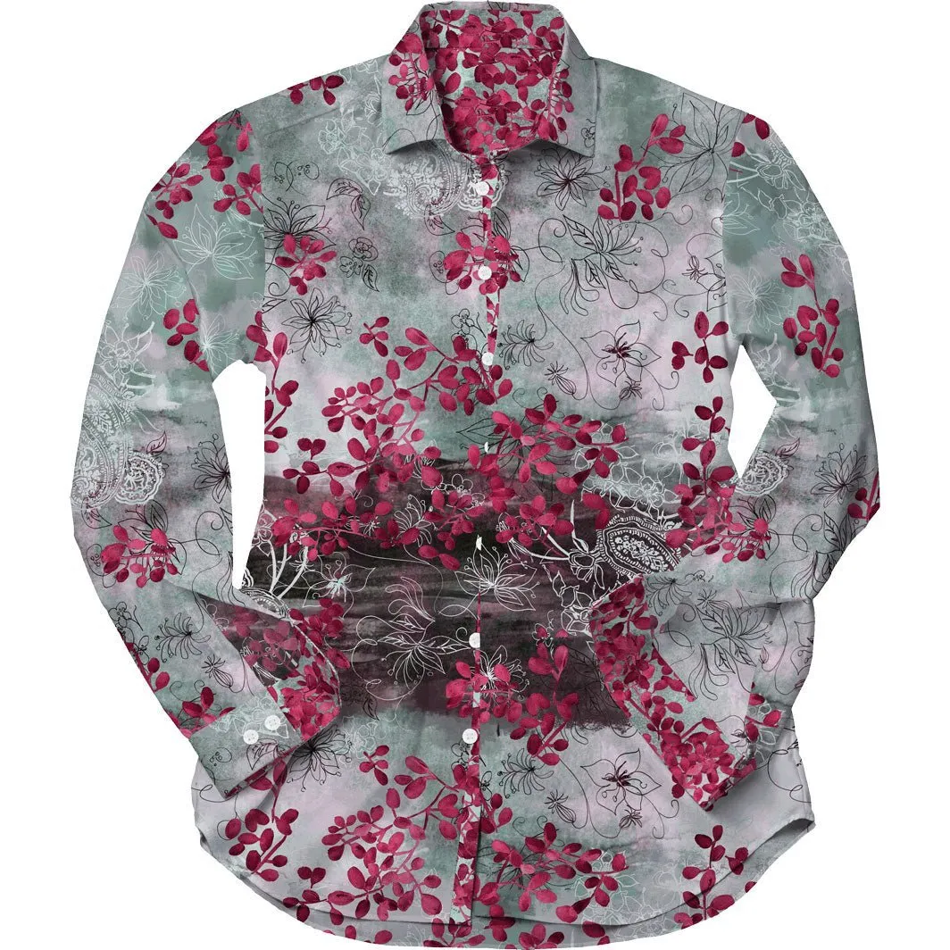 Japanese Flowers Shirt (Limited Edition)