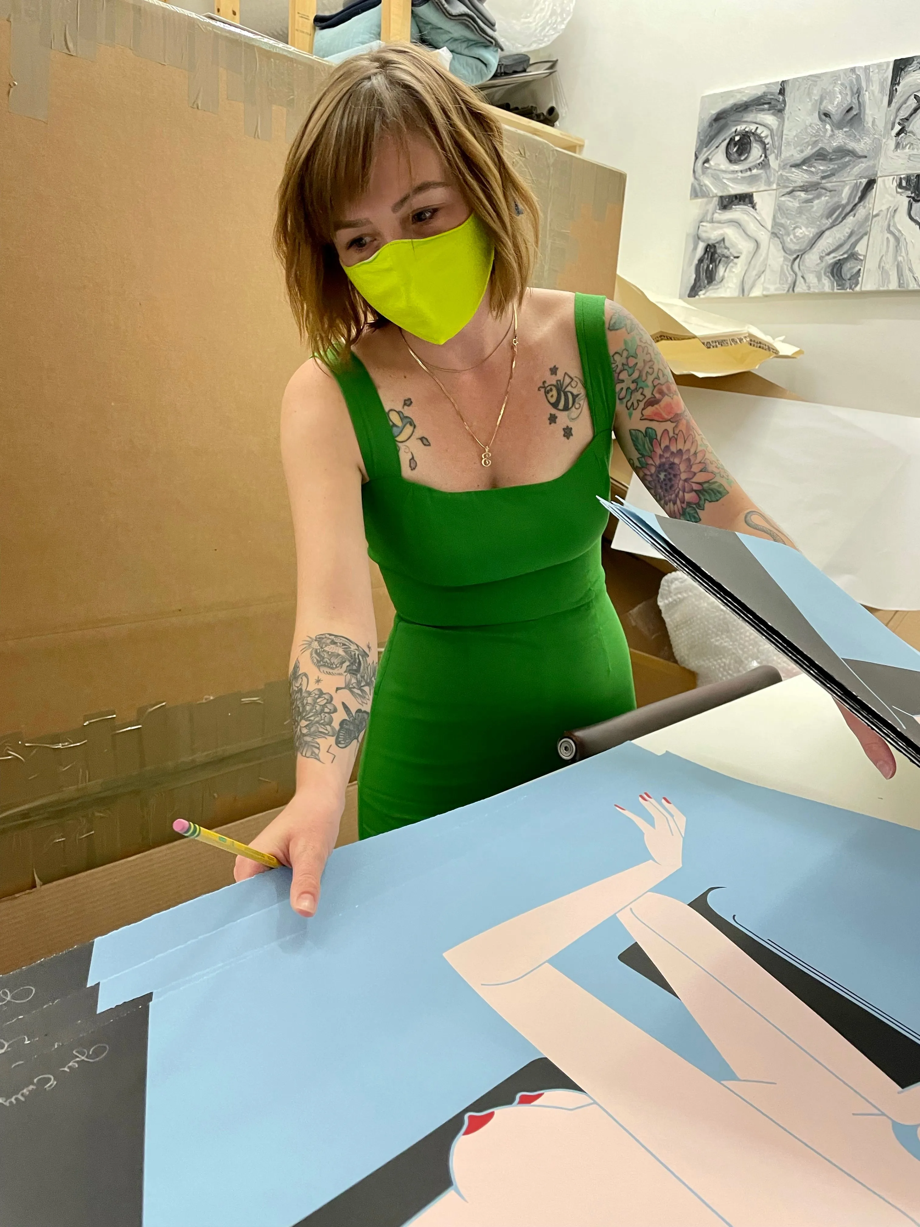 Jillian Evelyn - "Attempt" print