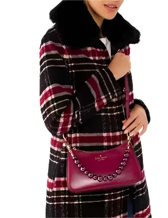 Kate Spade New York Madison Faux Pearl Medium Convertible Crossbody