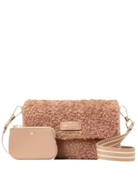 Kate Spade New York Rosie Faux Fur Small Flap Crossbody