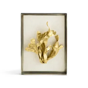 Kelp Fabric Shadow Box