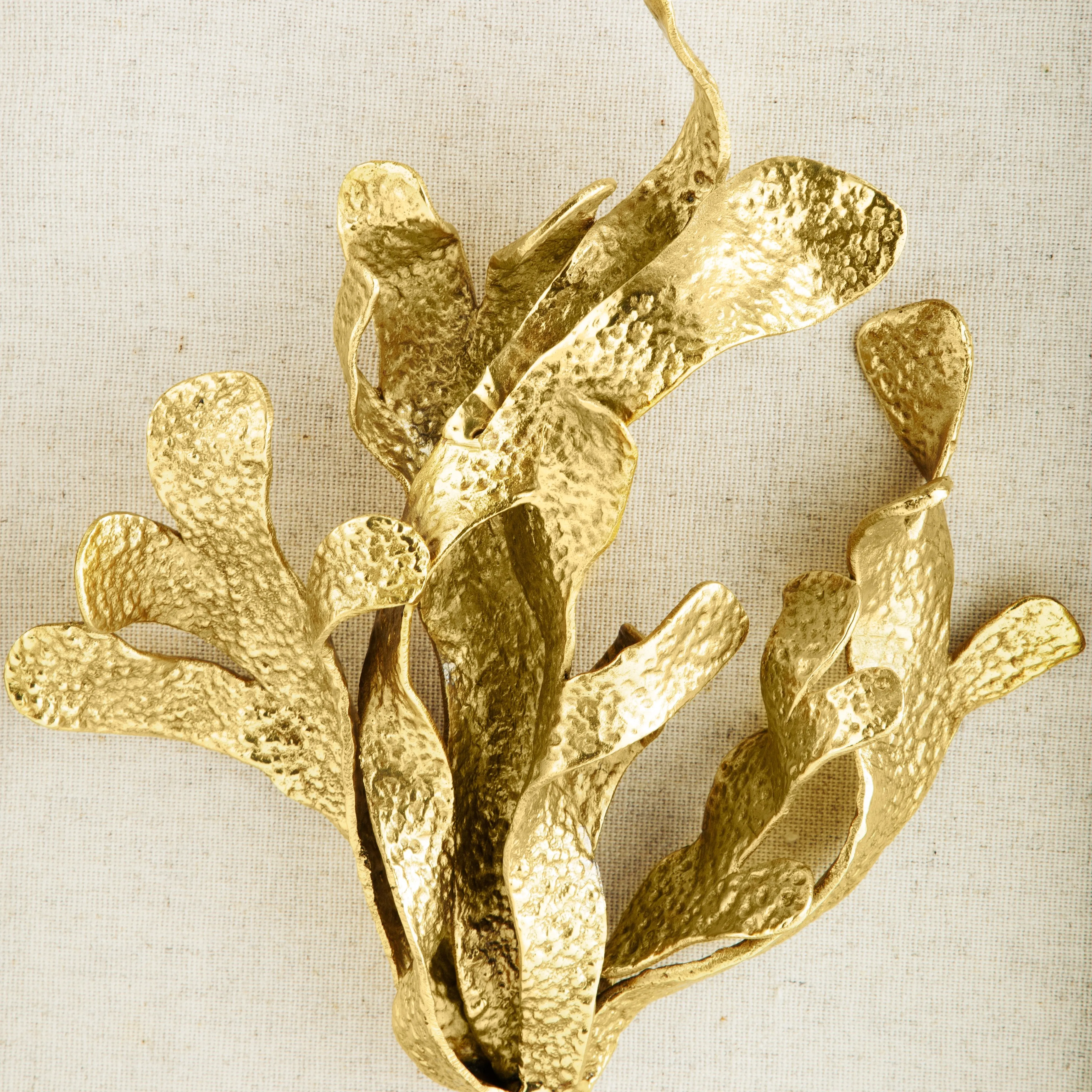 Kelp Fabric Shadow Box