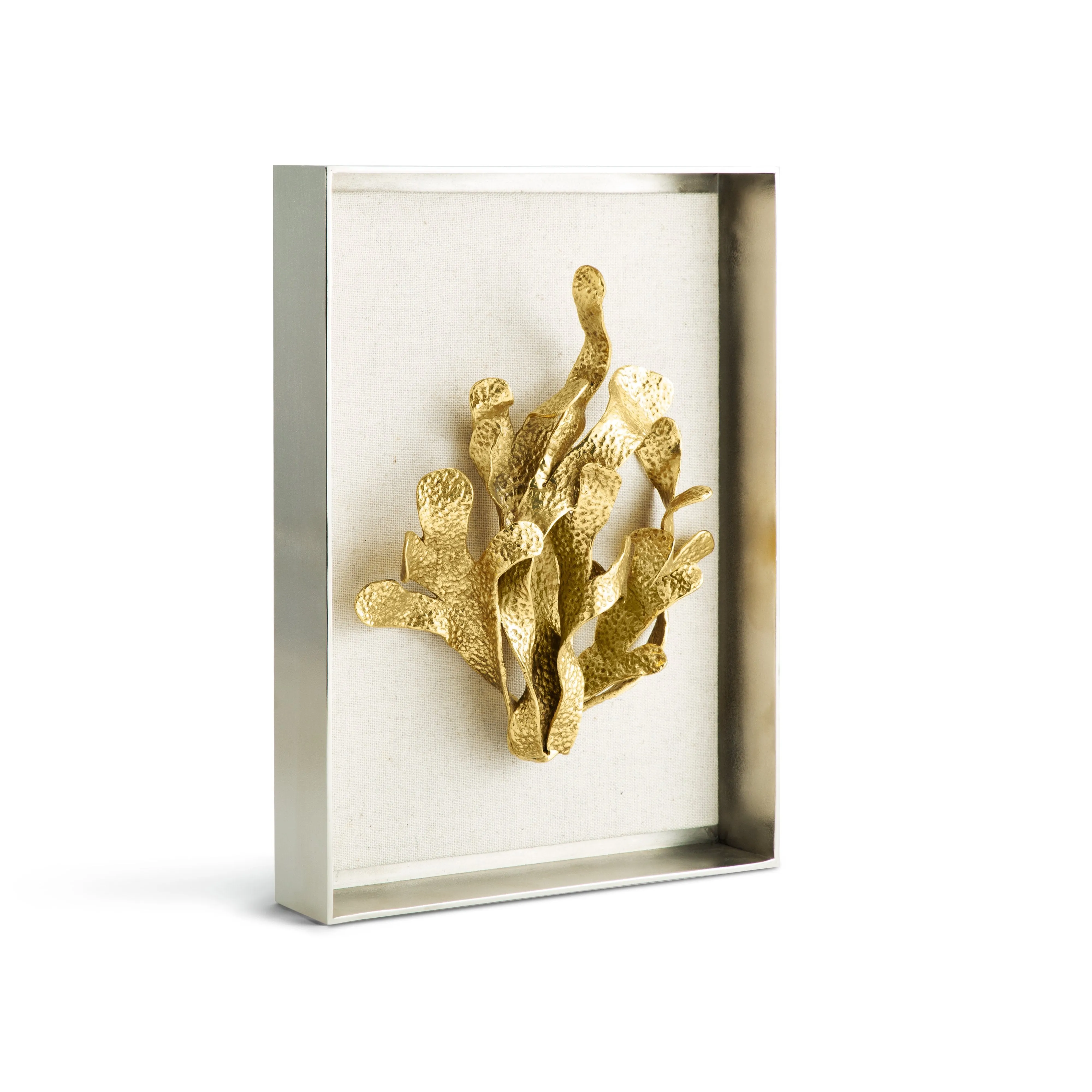 Kelp Fabric Shadow Box