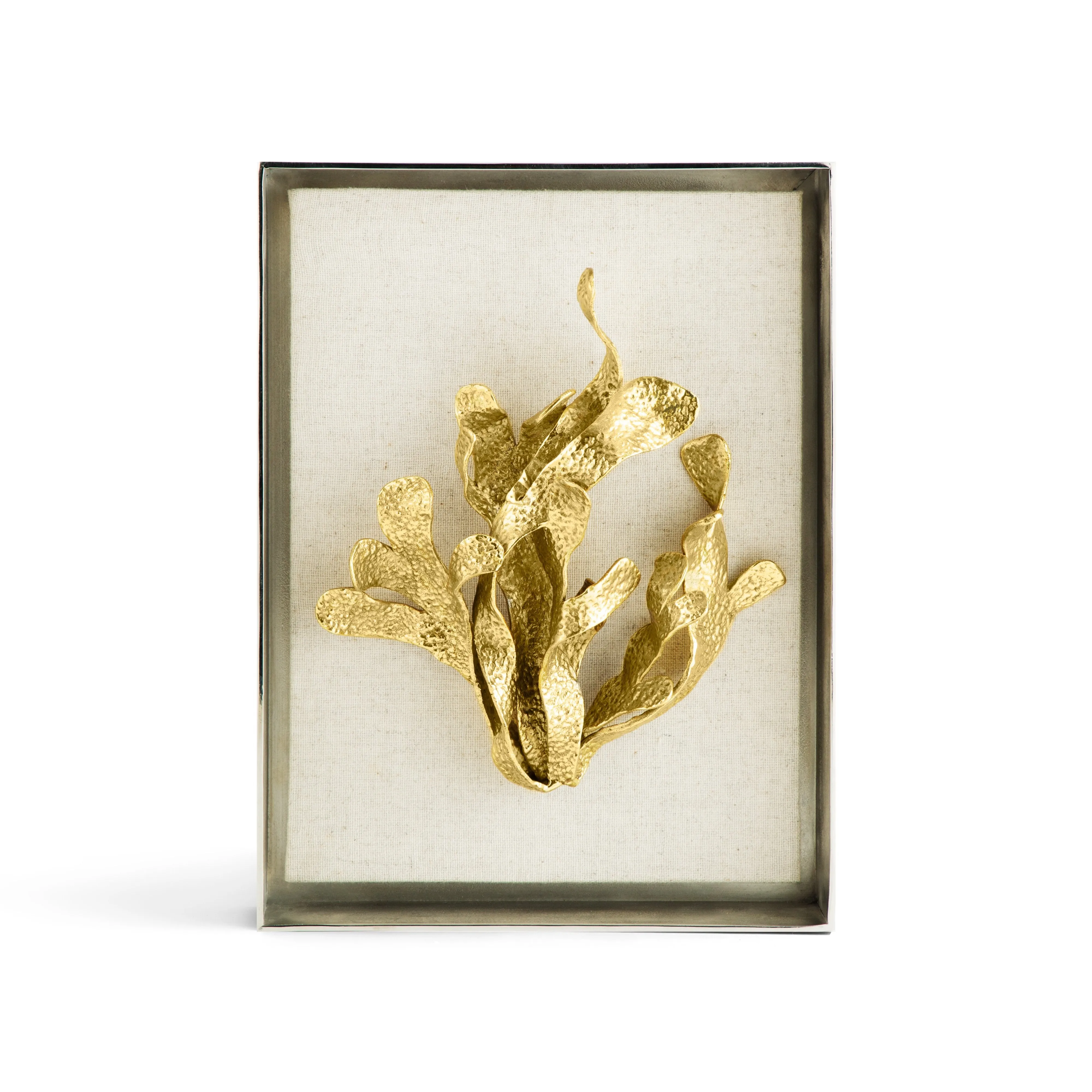 Kelp Fabric Shadow Box