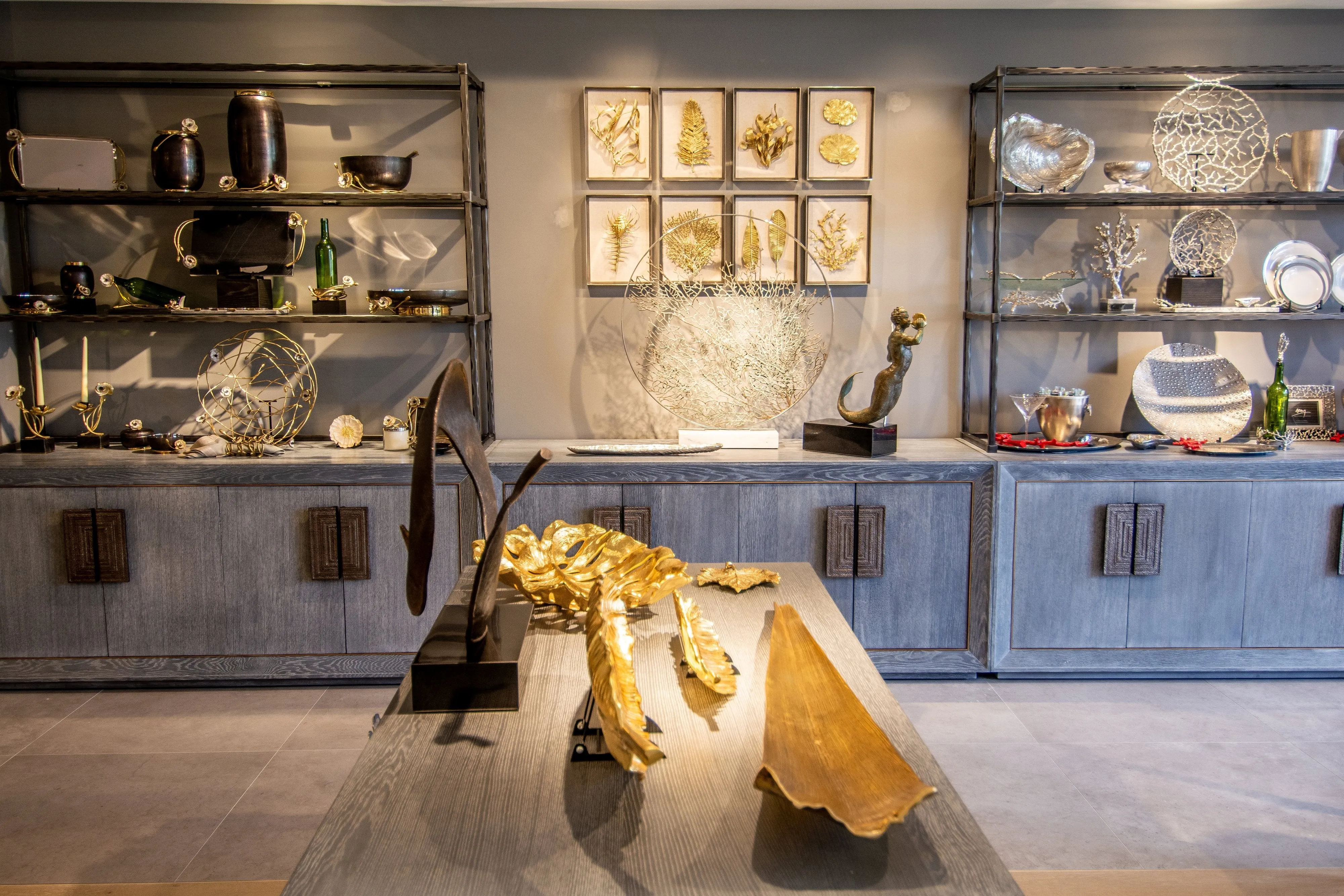 Kelp Fabric Shadow Box
