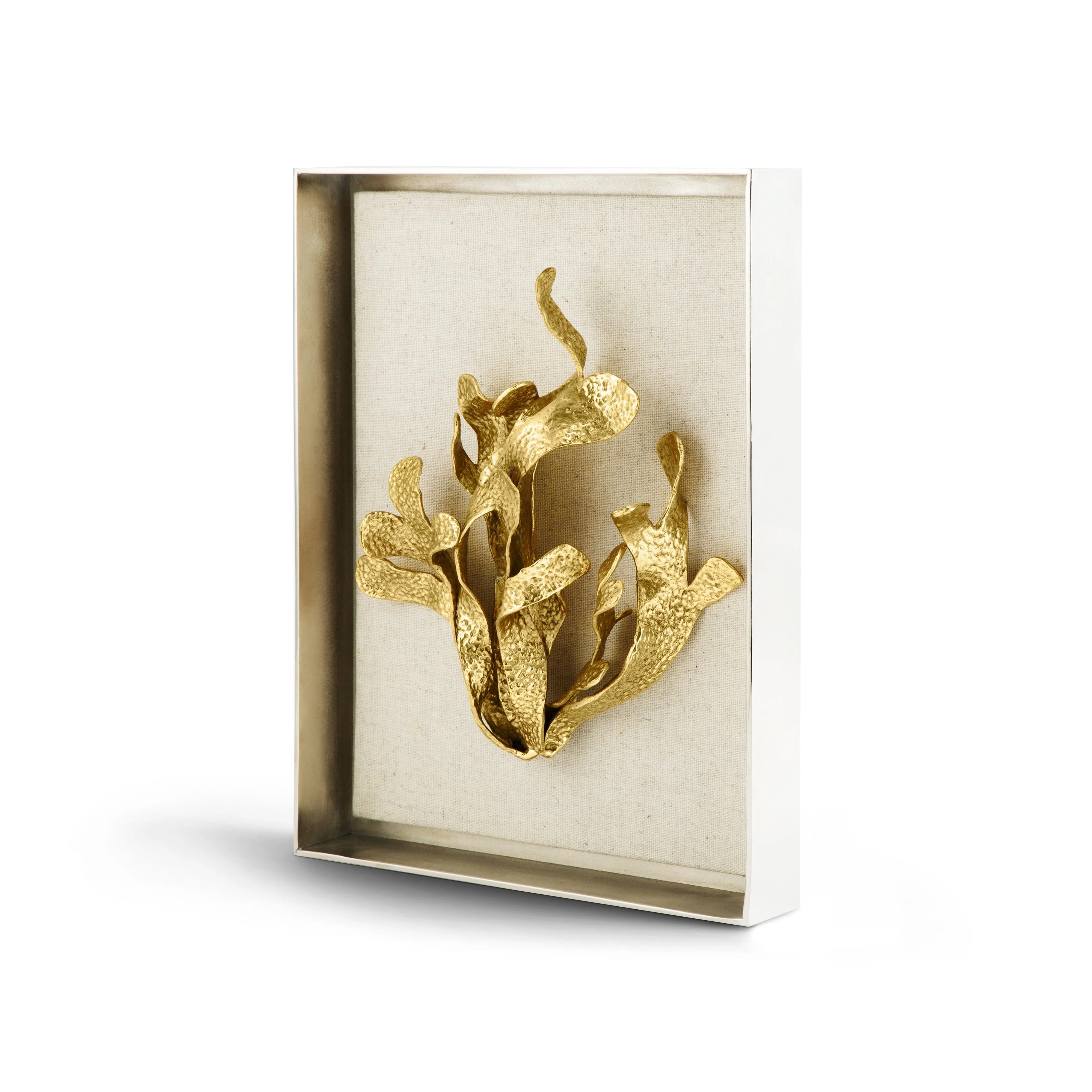 Kelp Fabric Shadow Box