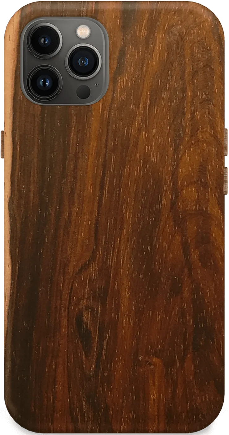 Kerf Select Cocobolo Wood Phone Case