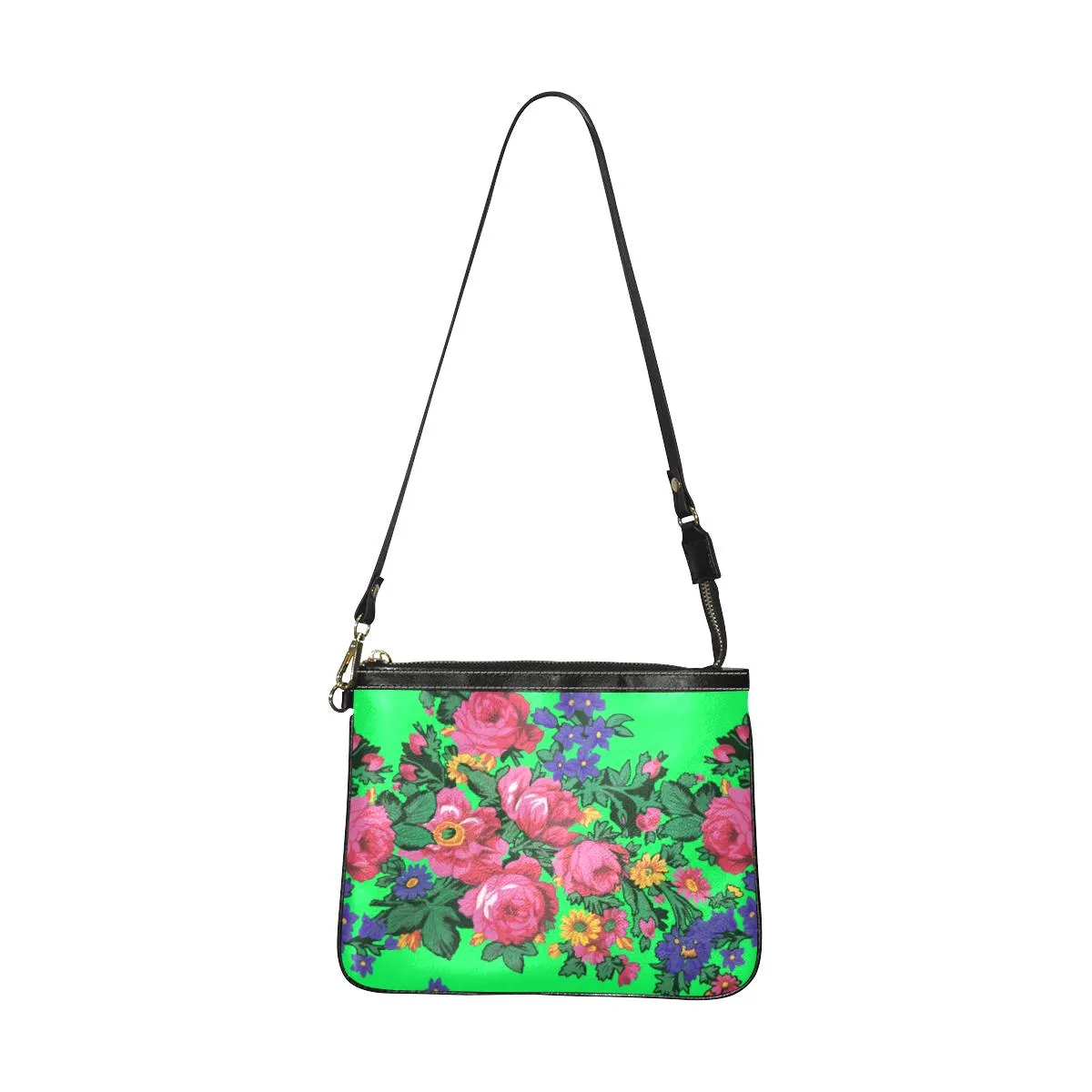 Kokum's Revenge Green Small Shoulder Bag