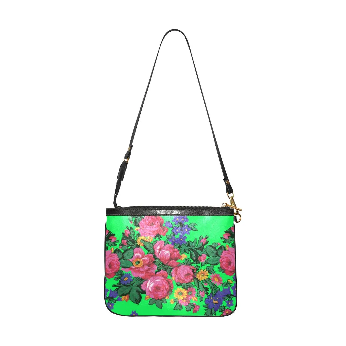 Kokum's Revenge Green Small Shoulder Bag