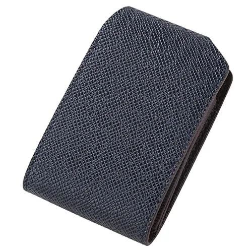 Kuber Industries Card Holder Wallet for Men Women|Debit Credit Card Holder|Wallet for Id, Visiting Card, Buisness Card|Button Closure|Blue (Pack of 3)