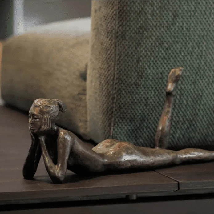 La Bagnante Bronze Sculpture