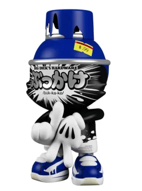 LA Blue SuperKranky SuperPlastic Art Toy by OG Slick