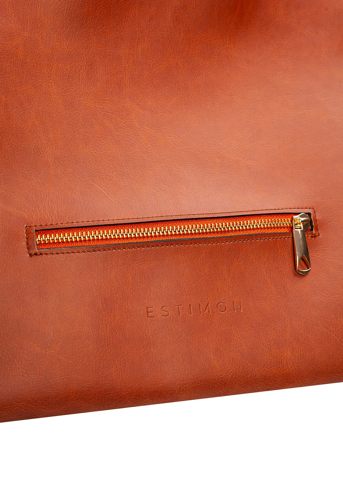 Laptop Bag Cognac Brown