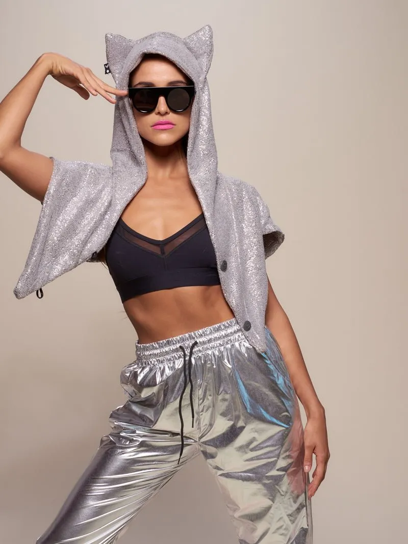 Limited Edition Diamond Wolf Fabric Shawl