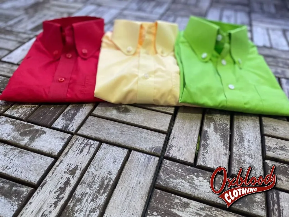 Limited Edition: Made-to-Measure 4-Finger Beagle Collar Button-Down Shirt