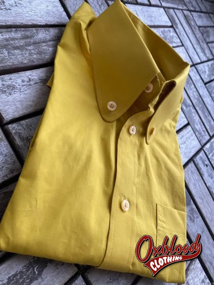 Limited Edition: Made-to-Measure 4-Finger Beagle Collar Button-Down Shirt