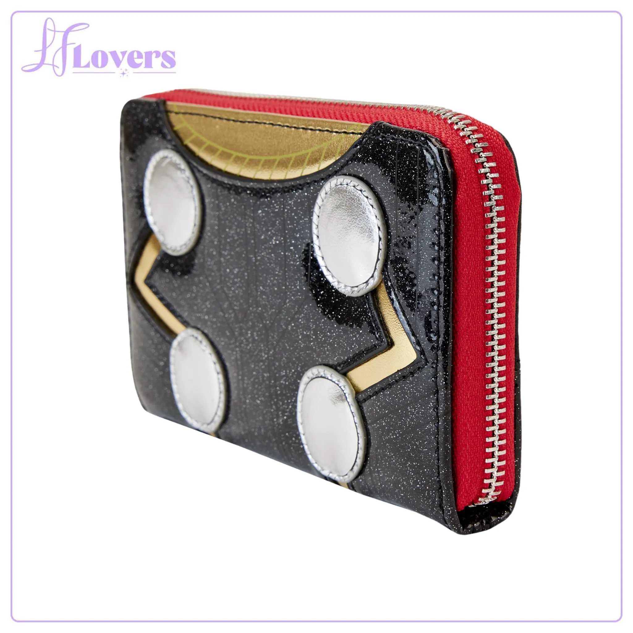 Loungefly Marvel Shine Thor Cosplay  Zip Around Wallet