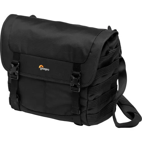 Lowepro ProTactic MG 160 AW II Water Resistance Camera Messenger Bag for DSLR Lens and Drones (Black)